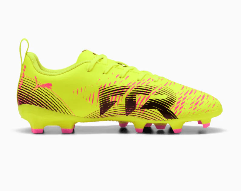 PUMA Future 8 Play FG AG Youth Soccer Cleats Yellow