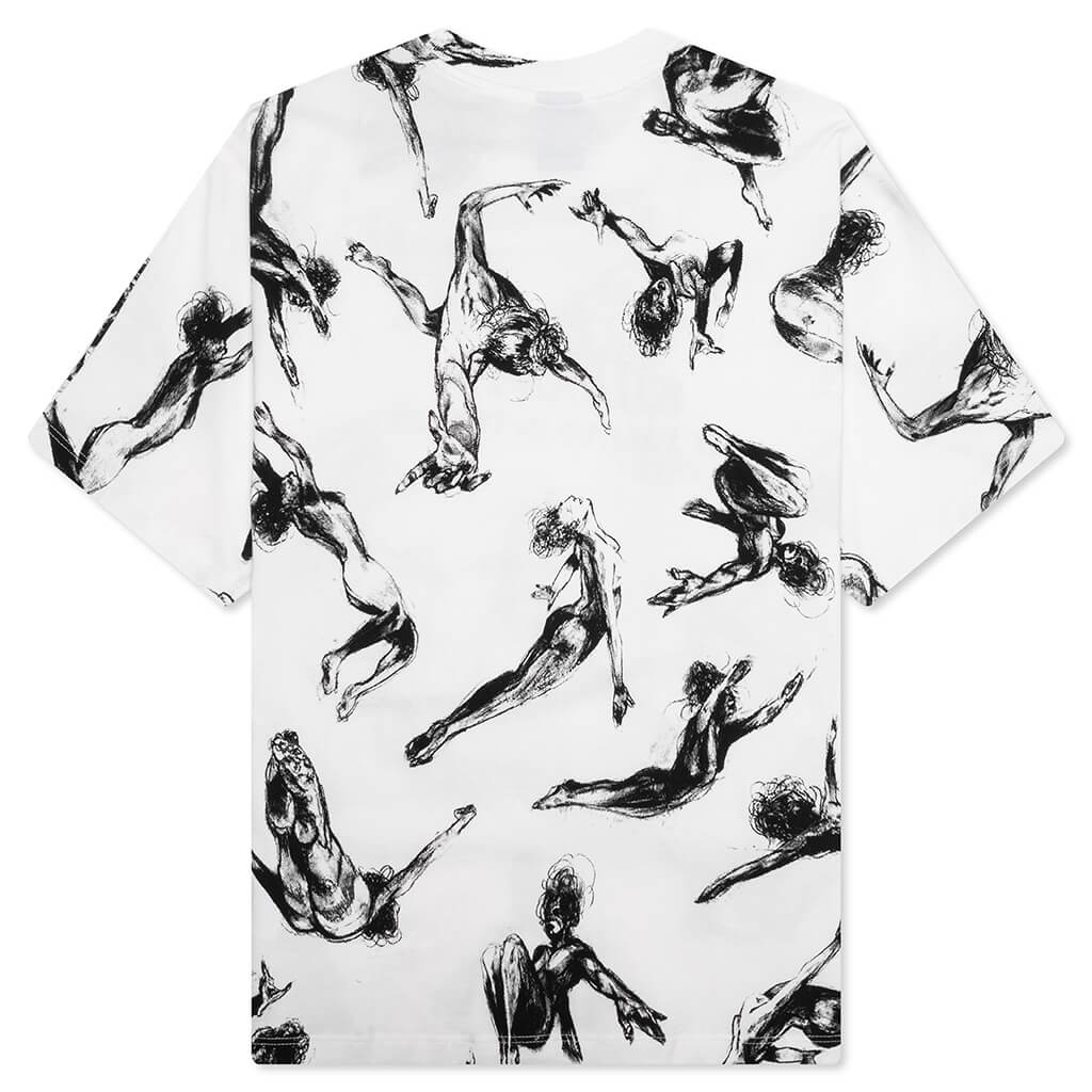 Trapeze Women All Over Print Shirt White