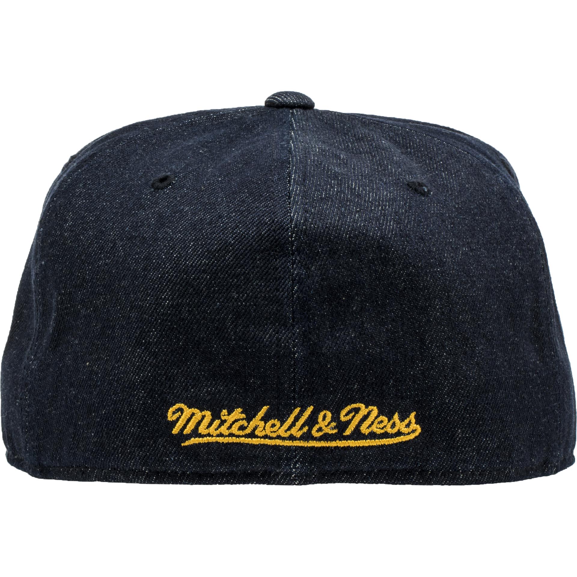 Los Angeles Lakers Mens Fitted Hat Denim