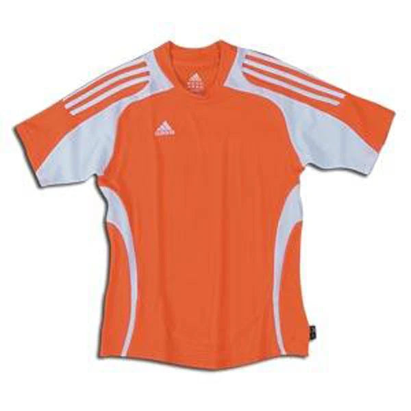 adidas Mens Toque Soccer Jersey Orange White