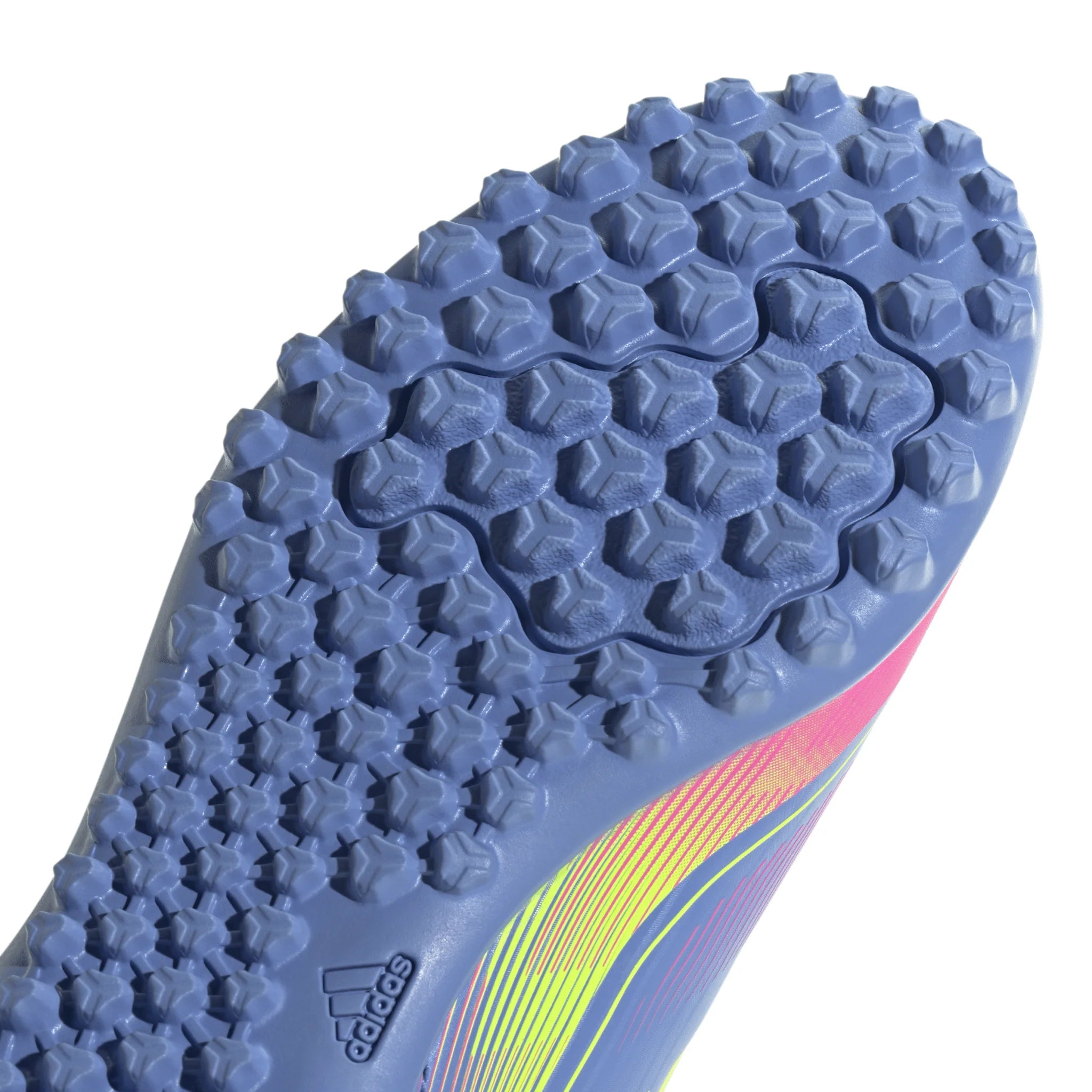 adidas F50 Club Turf Boots Junior Blue Lemon