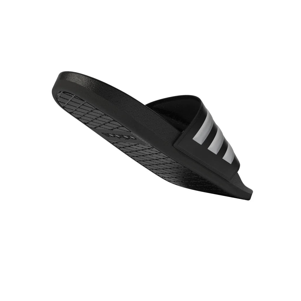 adidas Adilette Comfort Slides Black White