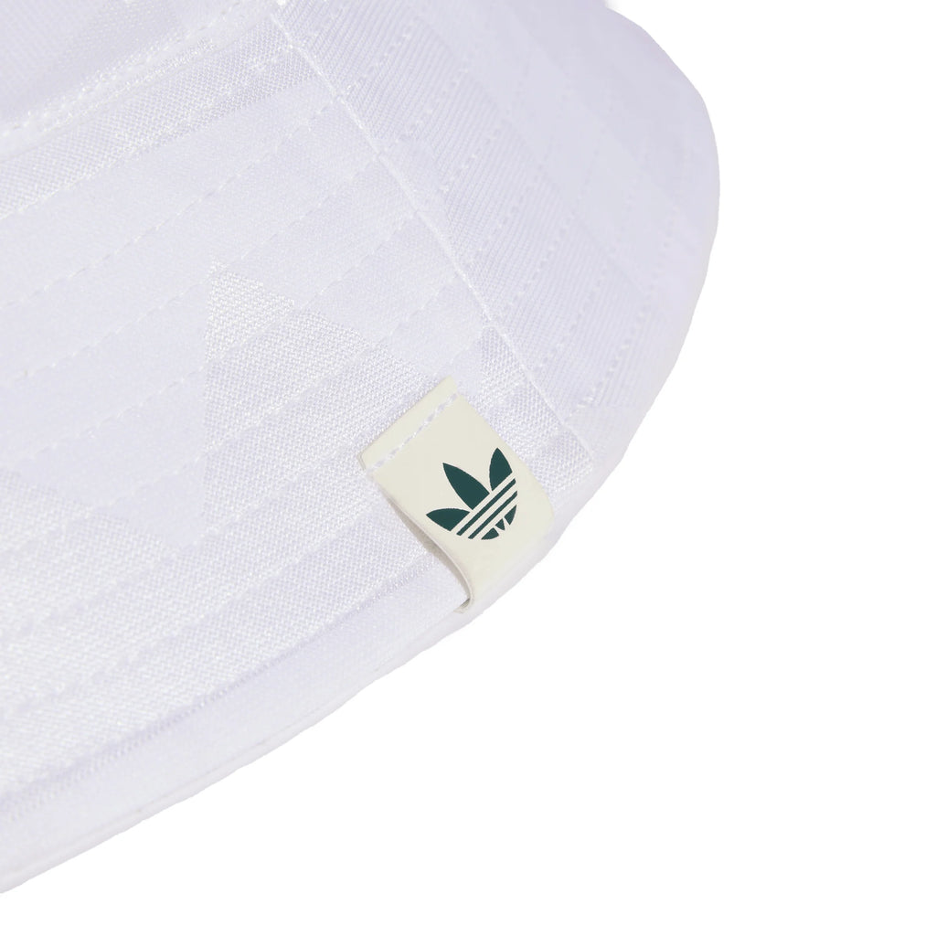 adidas Mexico Soccer Bucket Hat White Aurora Ivy