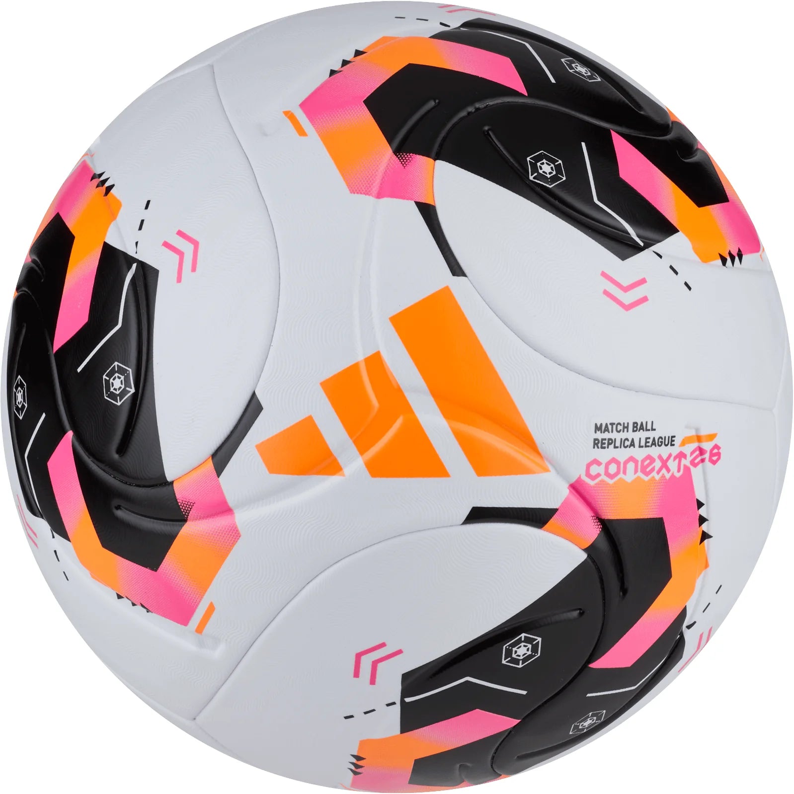 adidas Conext26 League Soccer Ball White Black Silver