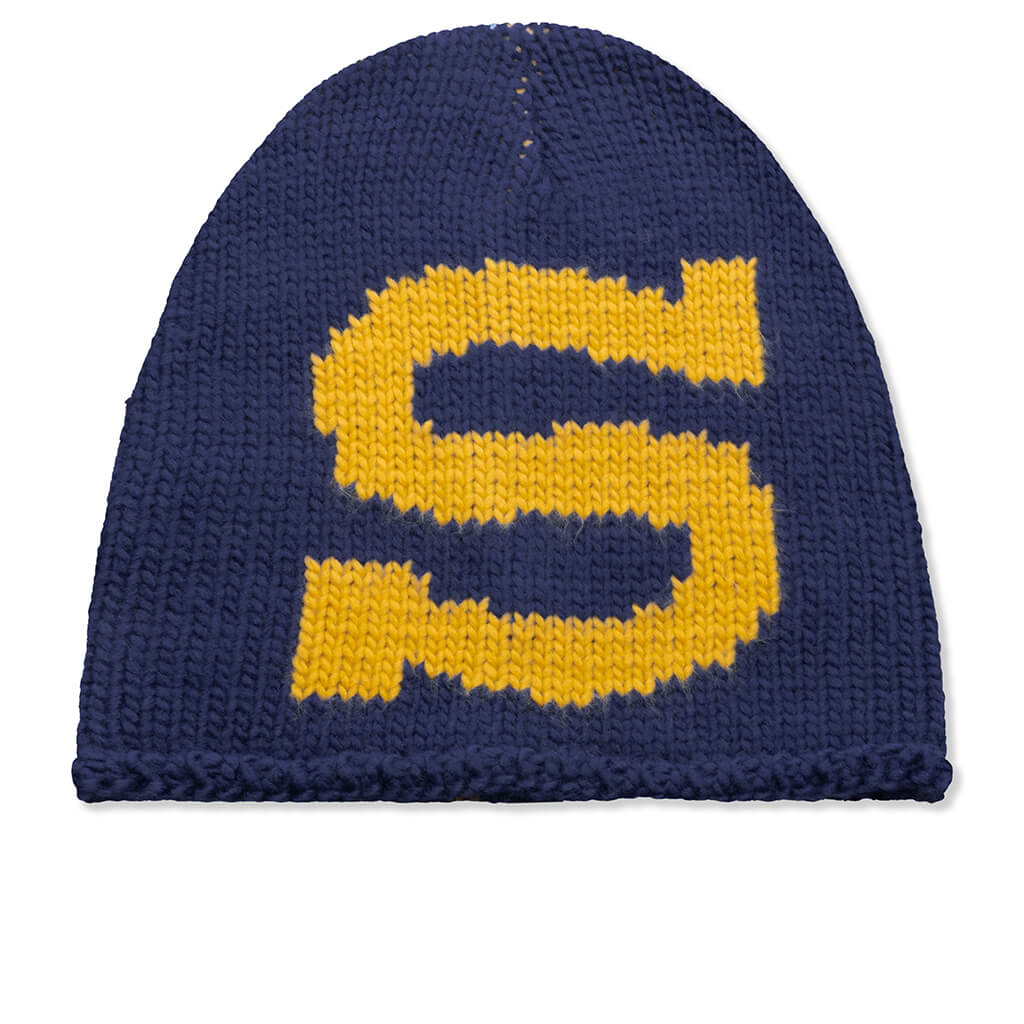 Skullcap Knit Burly S Navy