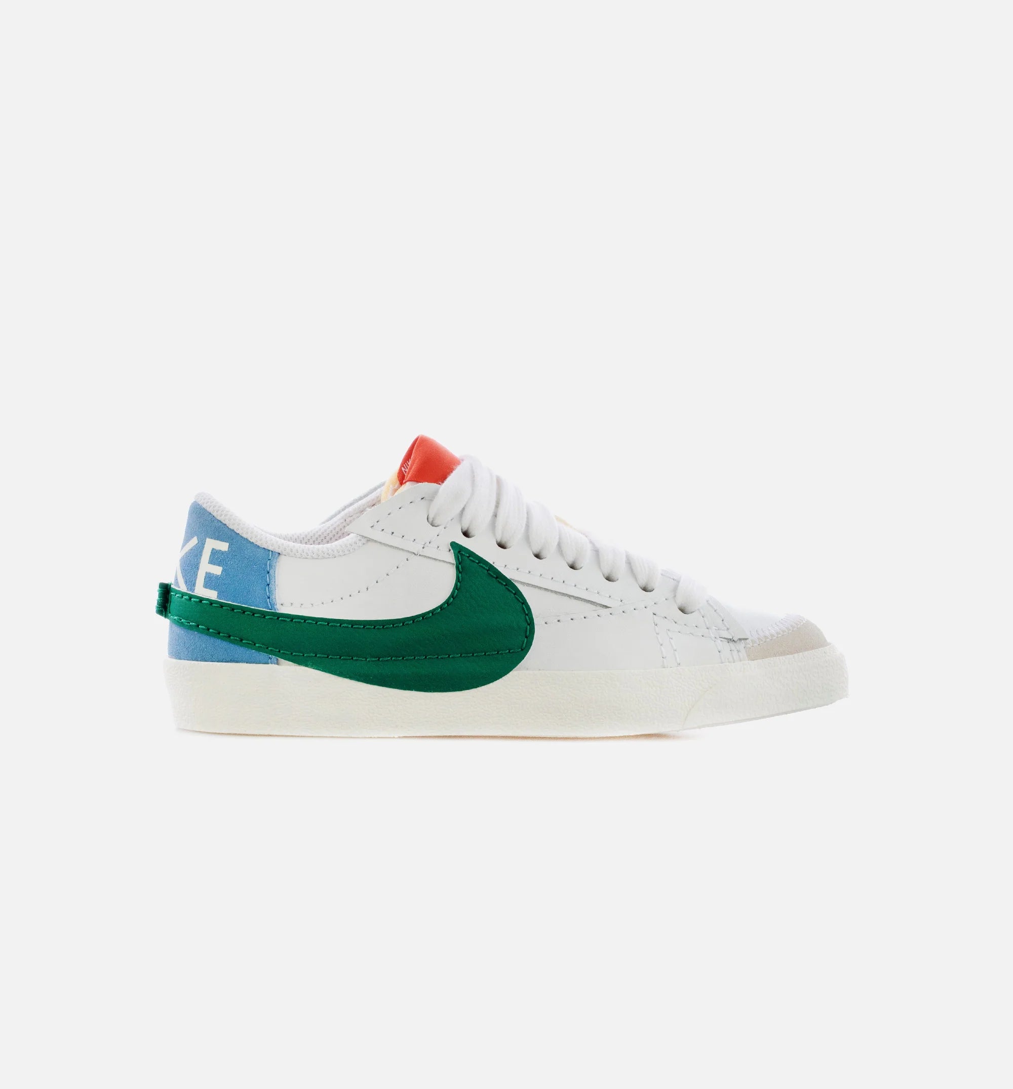 Blazer Low Jumbo Mismatch Womens Lifestyle Shoe White Green Blue