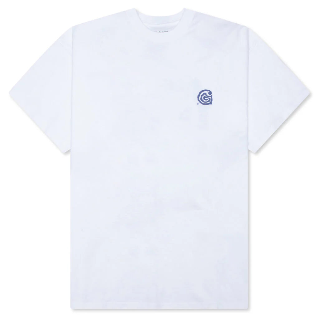 S S Helix T Shirt White