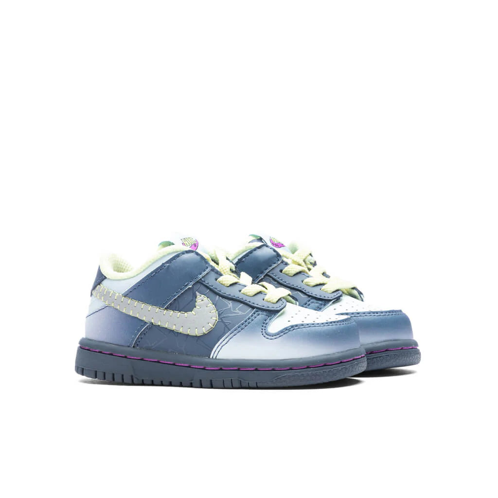 Dunk Low TD Diffused Blue Blue Tint Luminous Green