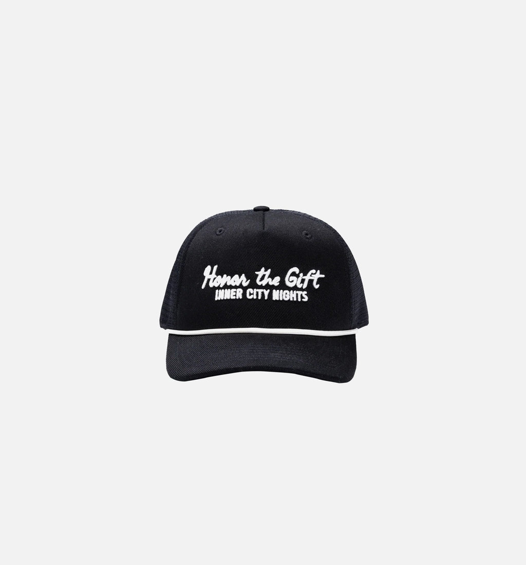 City Nights Trucker Mens Hat Black