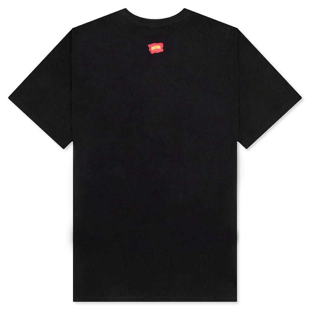 Flame On S S Tee Black