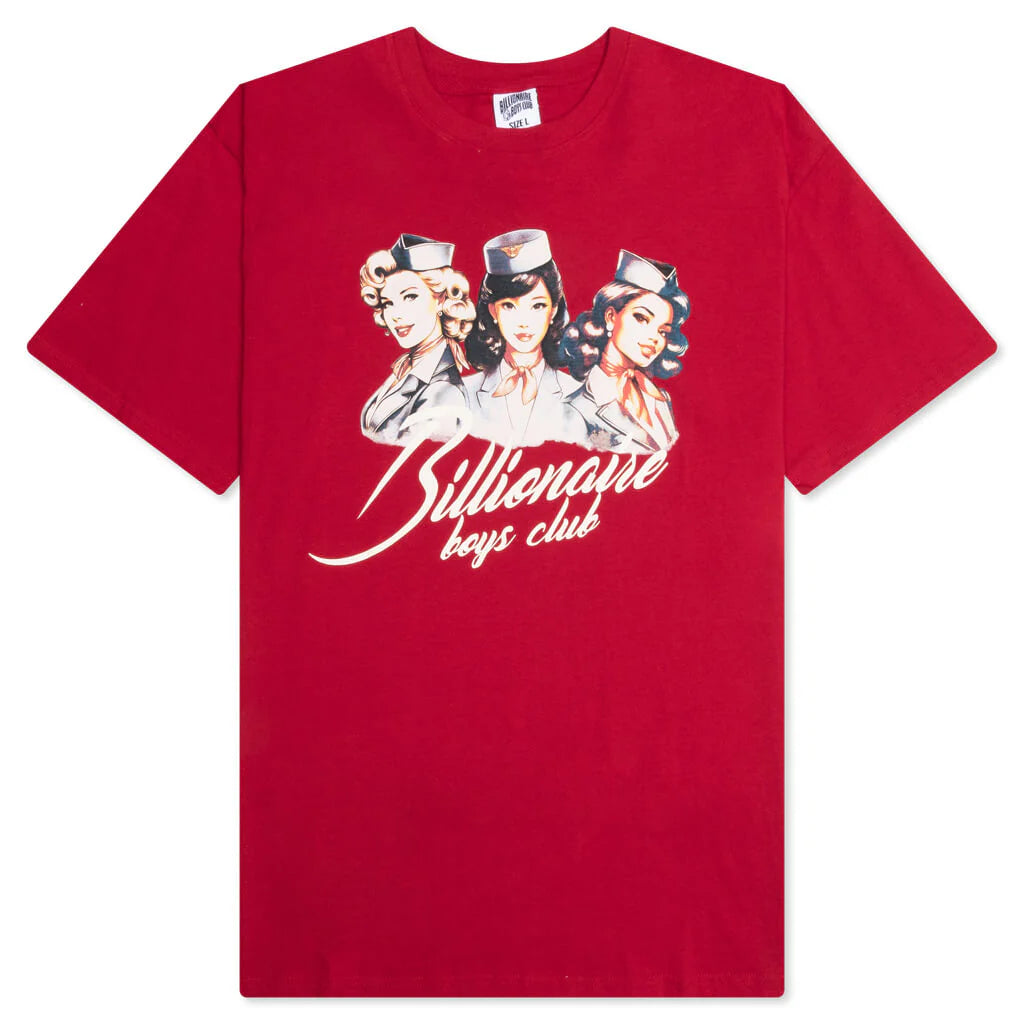 BB Take Flight S S Tee Chili Pepper