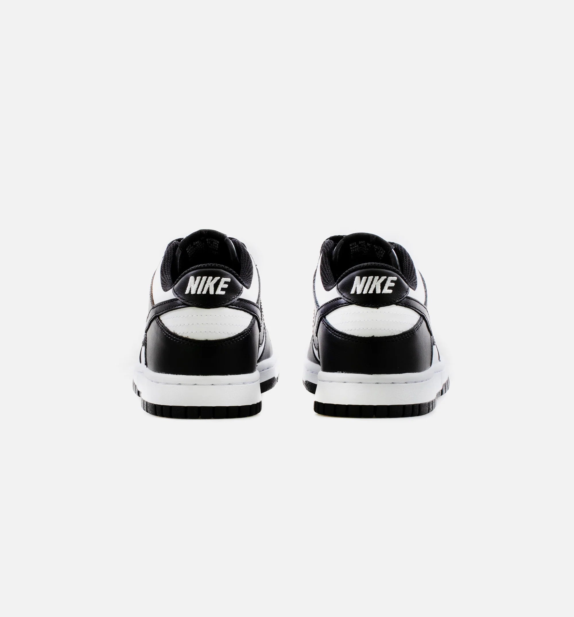 Dunk Low Grade School Lifestyle Shoe Black White