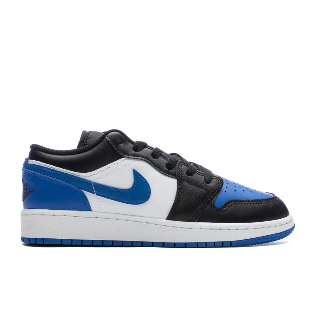 Air Jordan 1 Low GS White Royal Blue Black