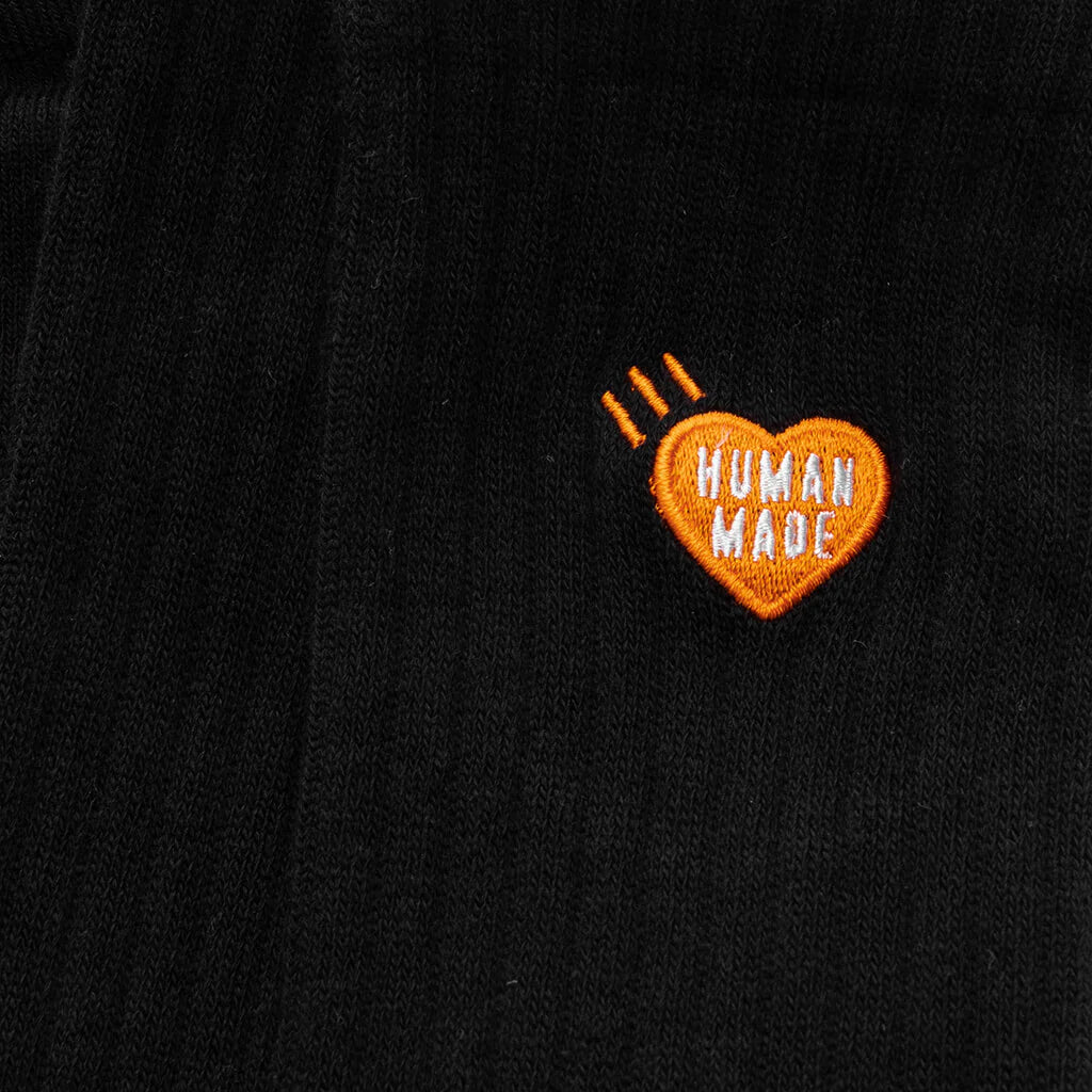 Pile Socks Black