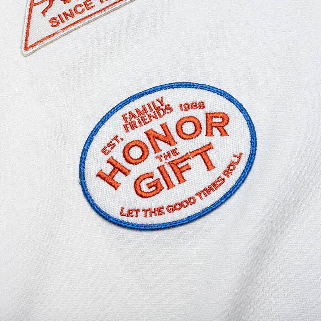 Multi Box Tee White