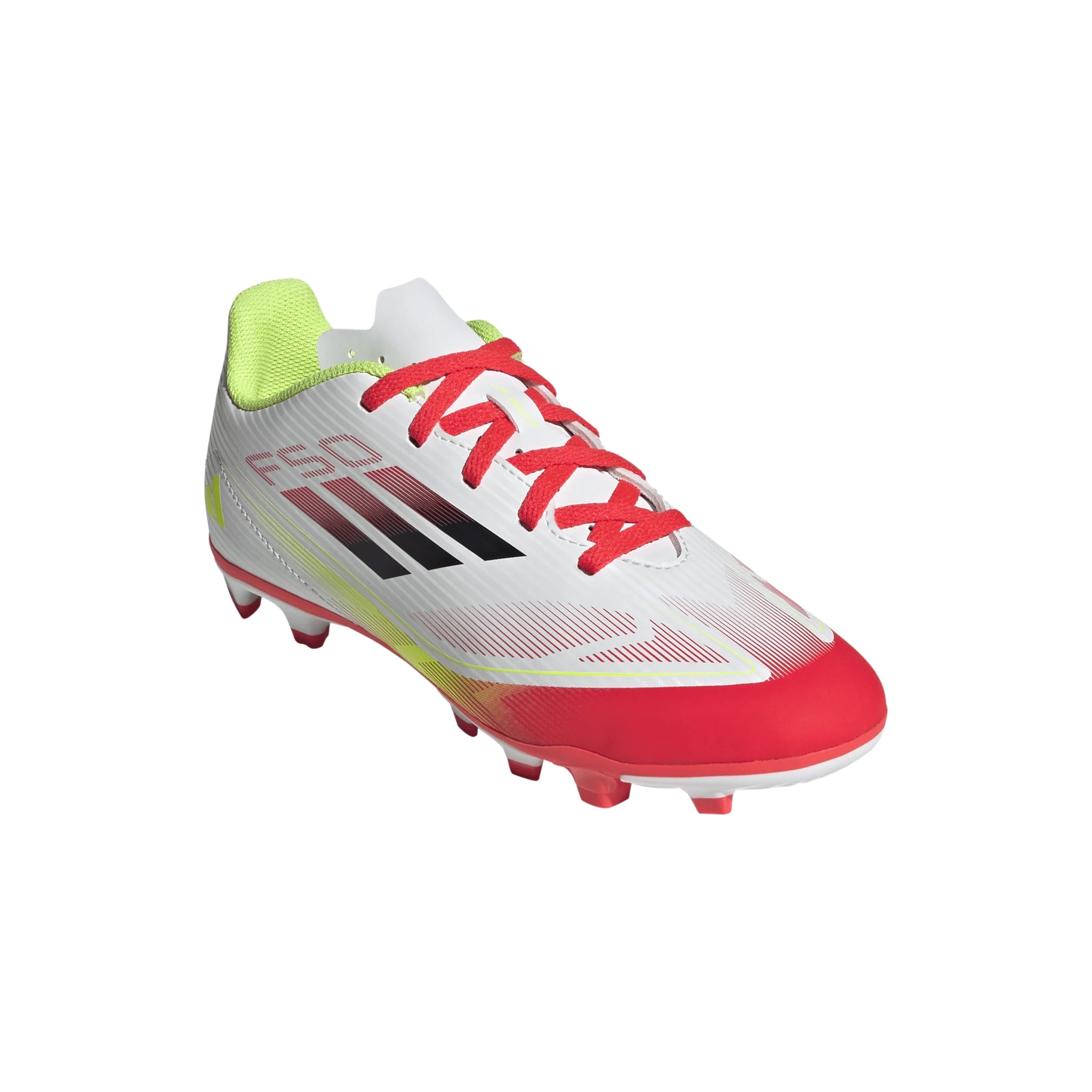 adidas F50 Club Firm Multi Ground Boots Kids White Black