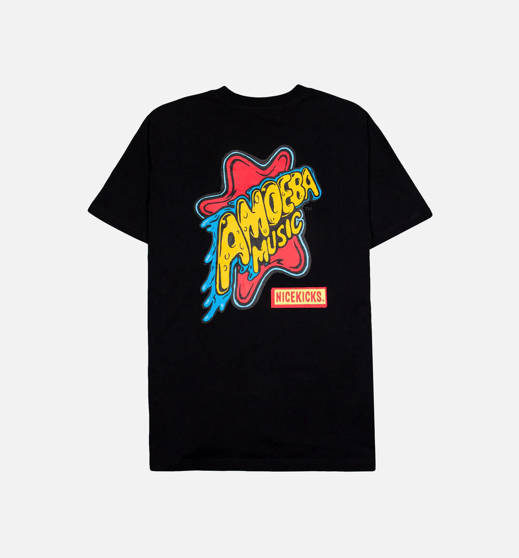 Nice Kicks X Amoeba Logo Short Sleeve Shirt Black