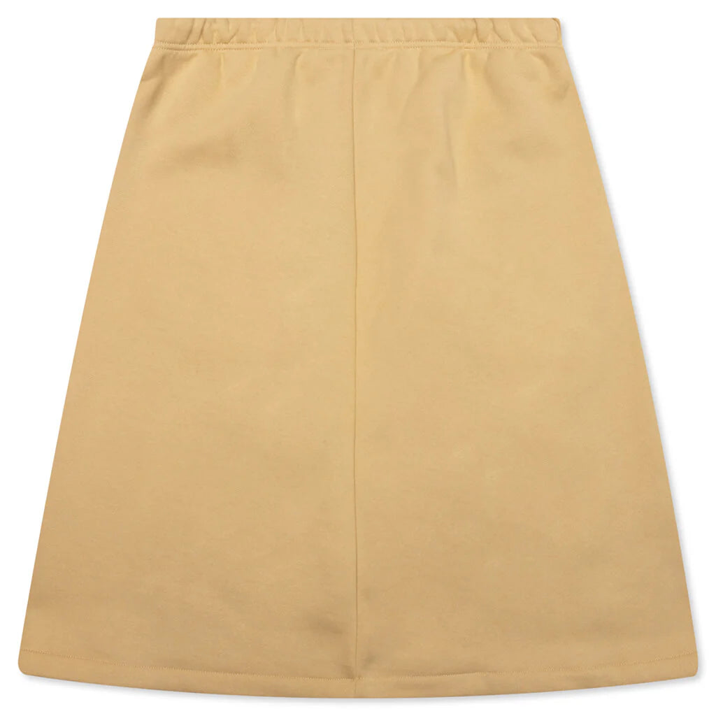 Womens Midlength Skirt Sand