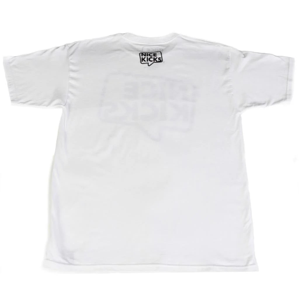 Nice Kicks Classic Outline Tee White Black