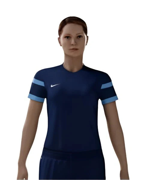 Nike Trophy II Womens Jersey Navy Light Blue