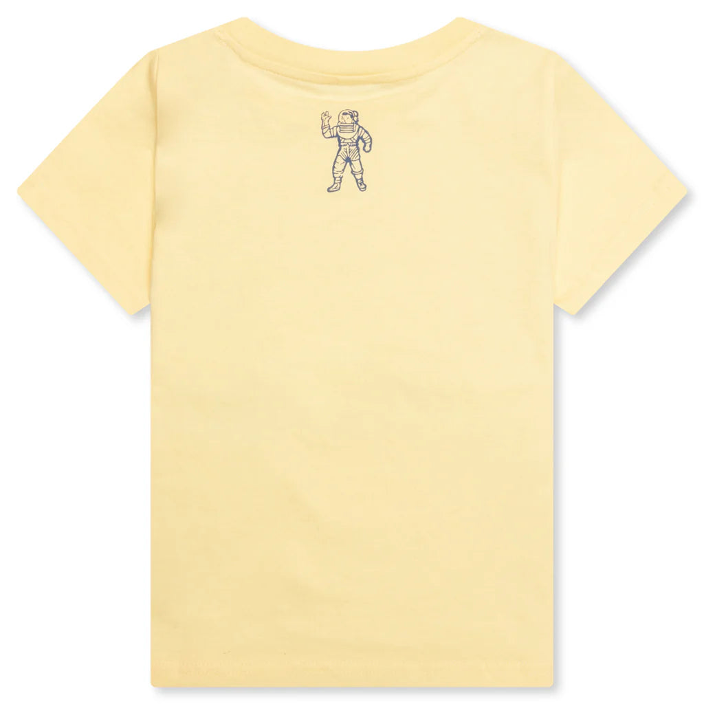 Kids BB Card S S Tee Pastel Yellow