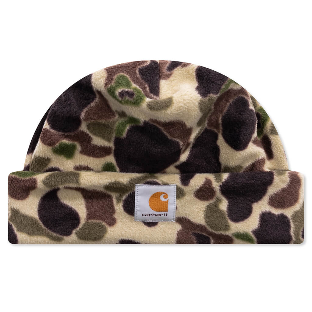Expedition Beanie Green Camo Duck