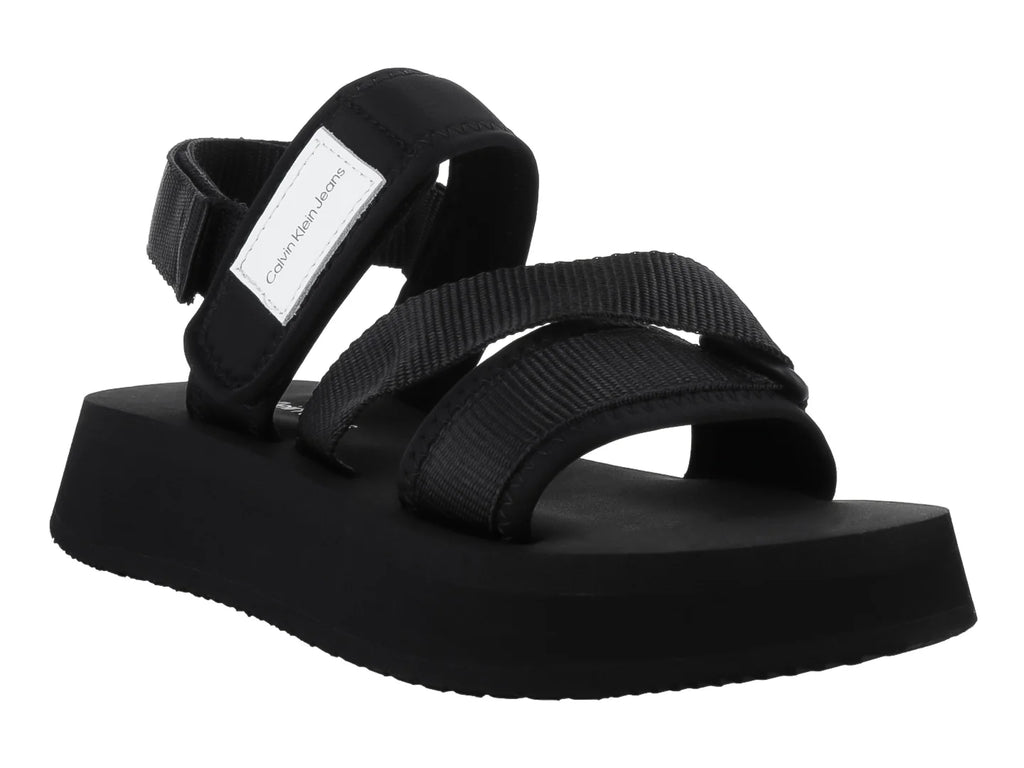 Sandalias Gladiador Calvin Klein Negro para Mujer