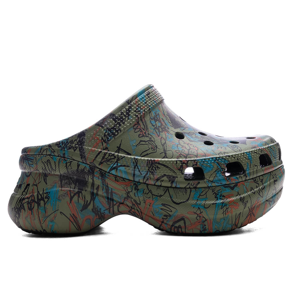 Crocs x Mowalola Womens Bae Forest