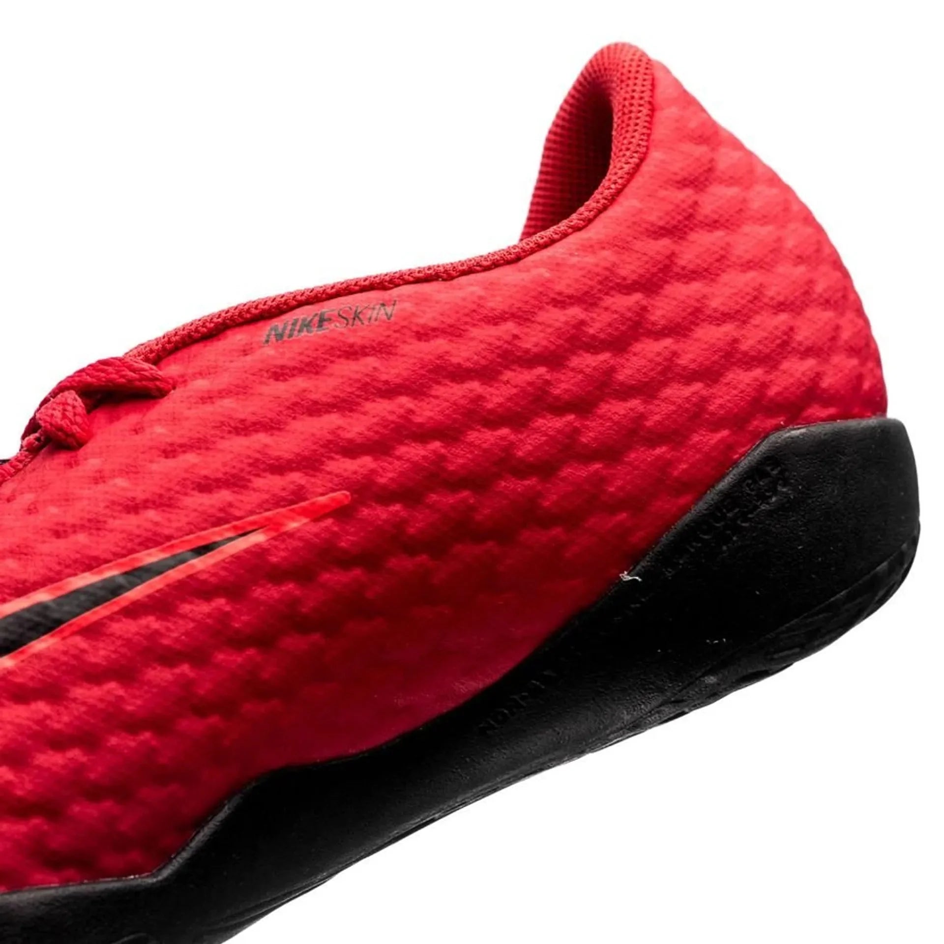 Nike Jr HypervenomX Phelon III IC Indoor Soccer Shoes Red Black