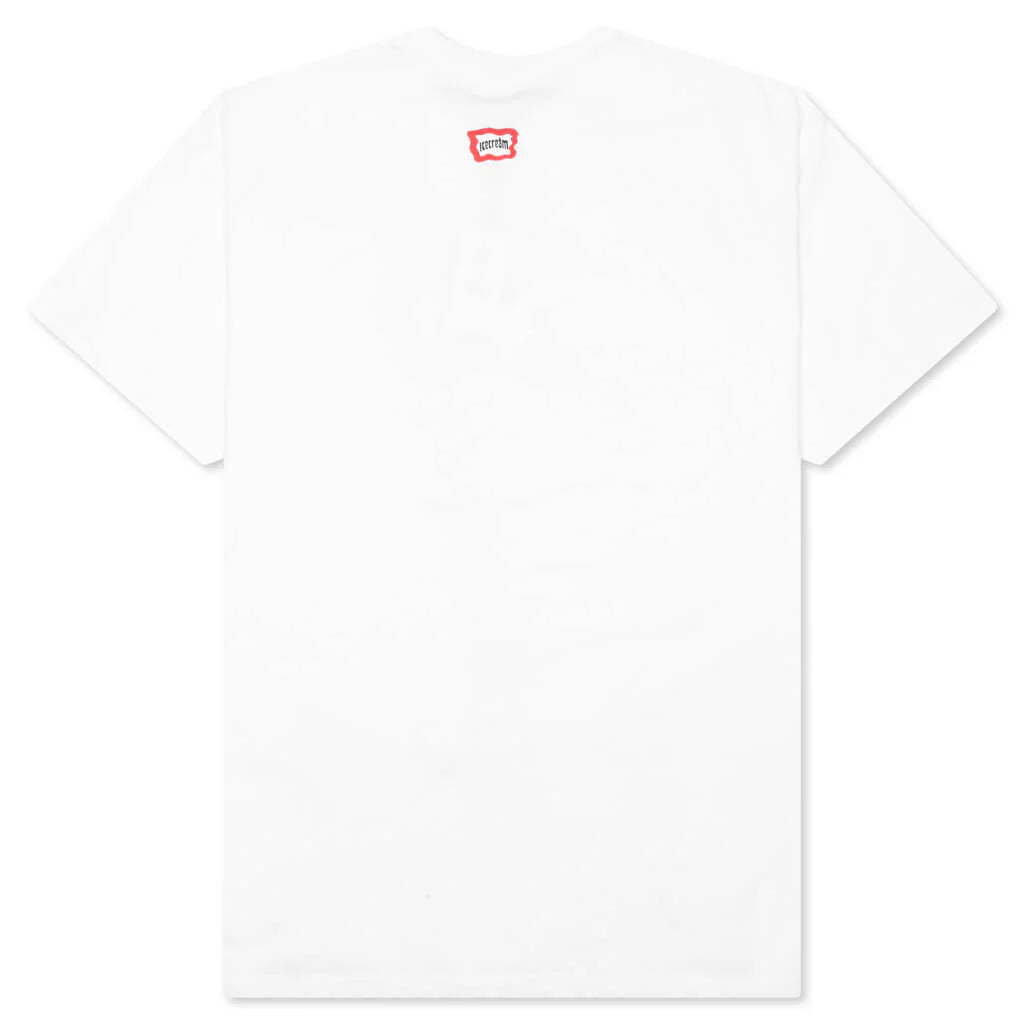 Wide Eyed S S Tee White