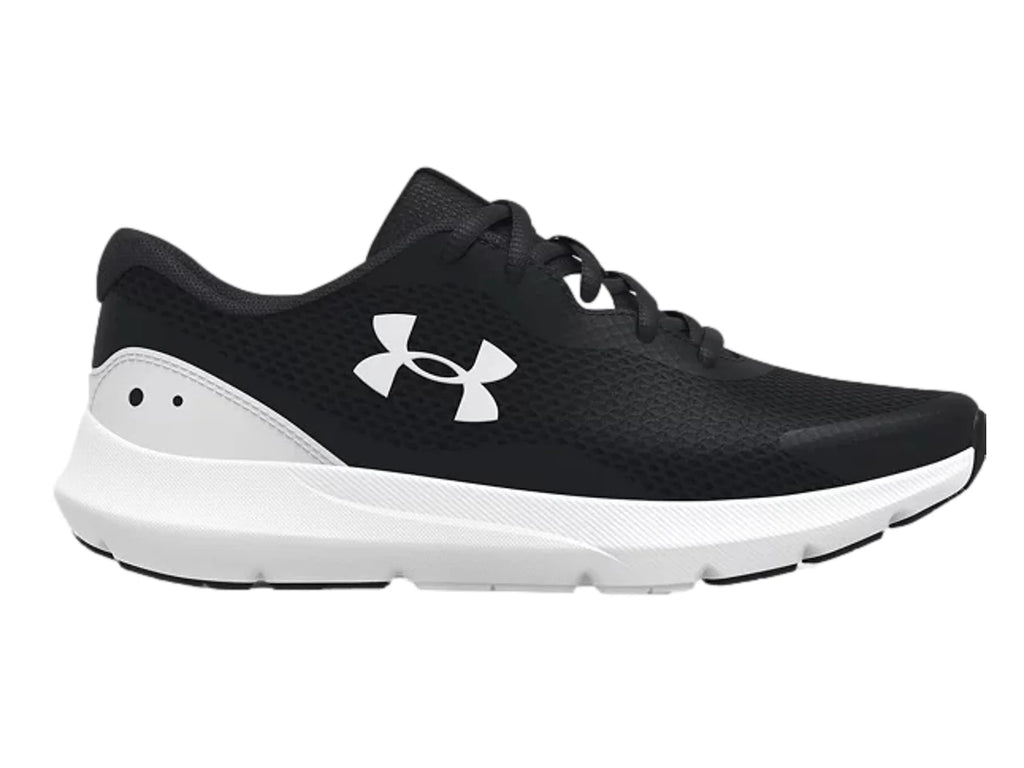 Tenis Under Armour Surge 3 Negro para Niño
