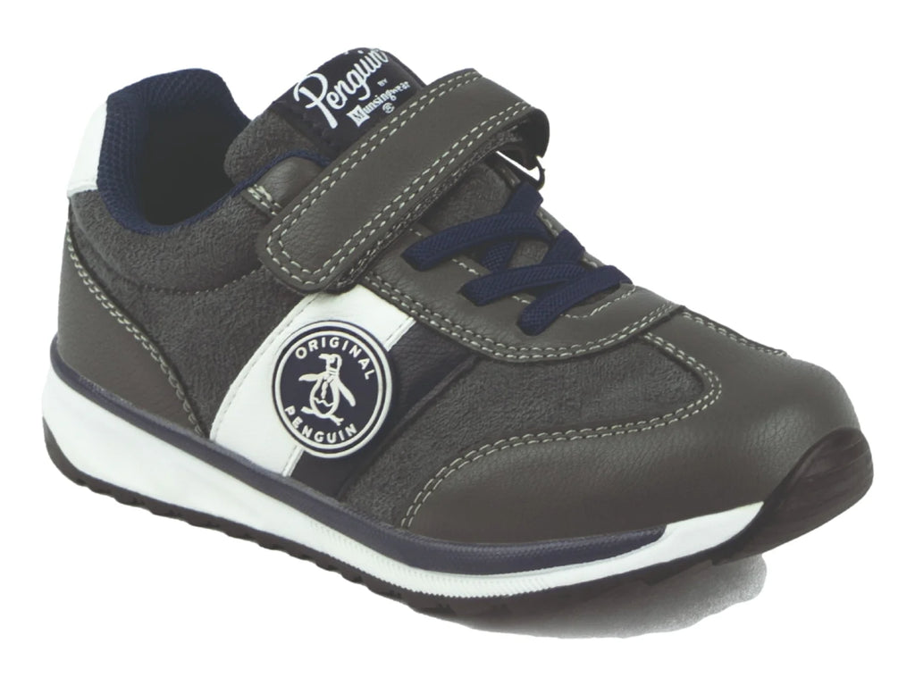 Tenis Penguin Jack Color Gris para Niño