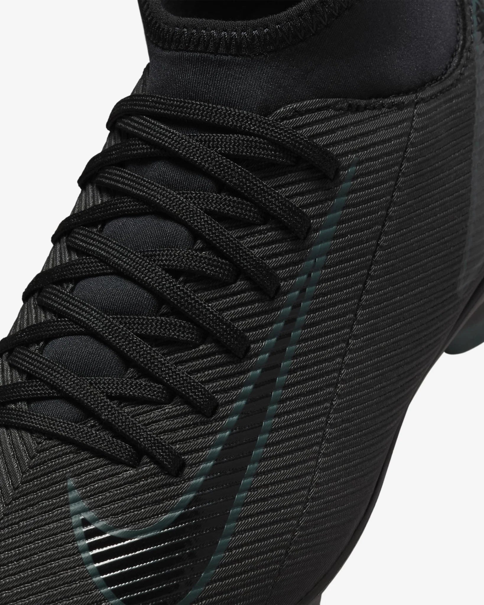 Nike Jr Superfly 10 Club FG Firm Ground Soccer Cleats Black Deep Jungle Black