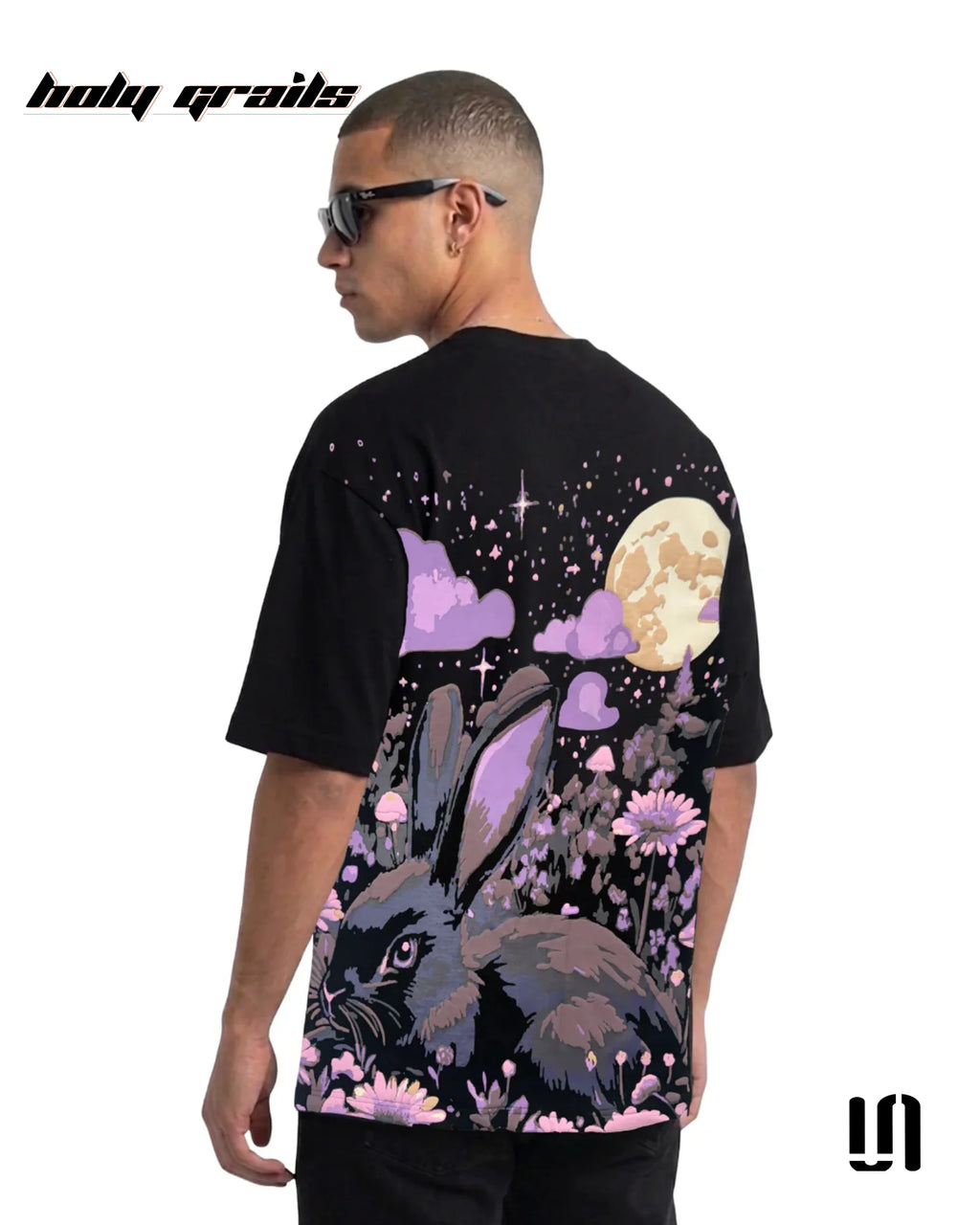 Eclipse Bunny Black Tee HG x Sullitt