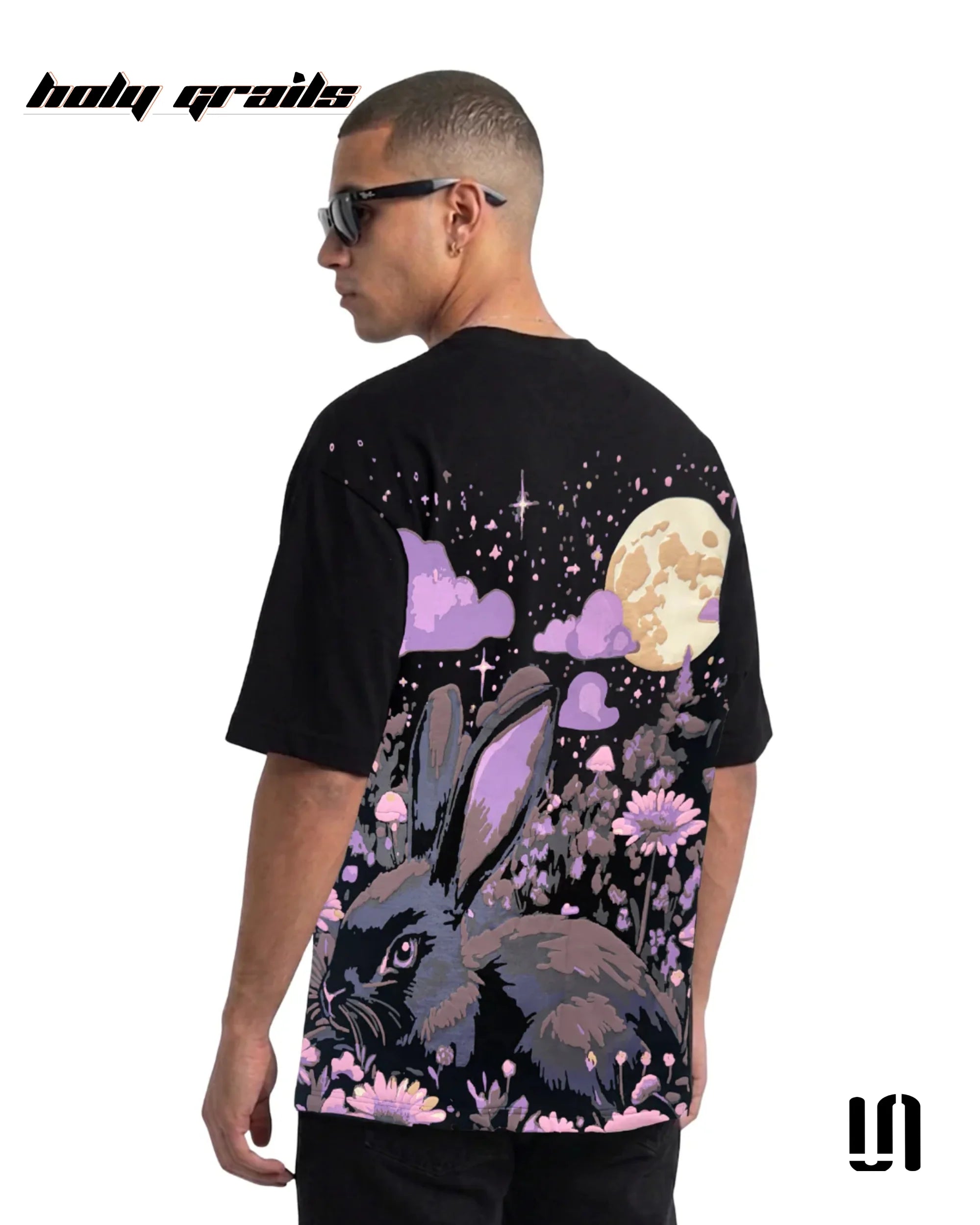 Eclipse Bunny Black Tee HG x Sullitt