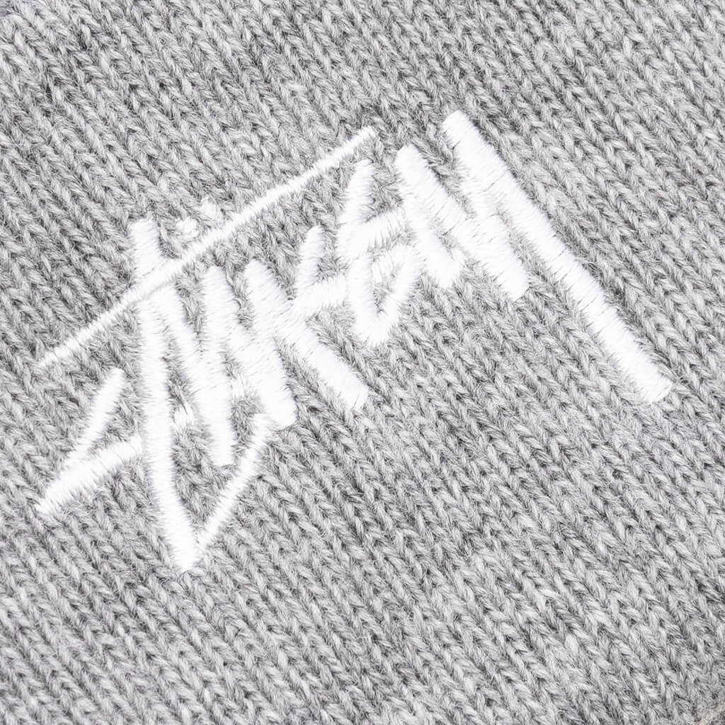 Stock Cuff Beanie Grey Heather