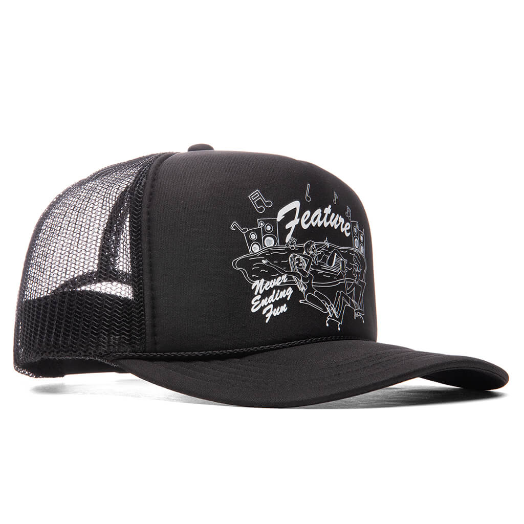 NEF Trucker Black