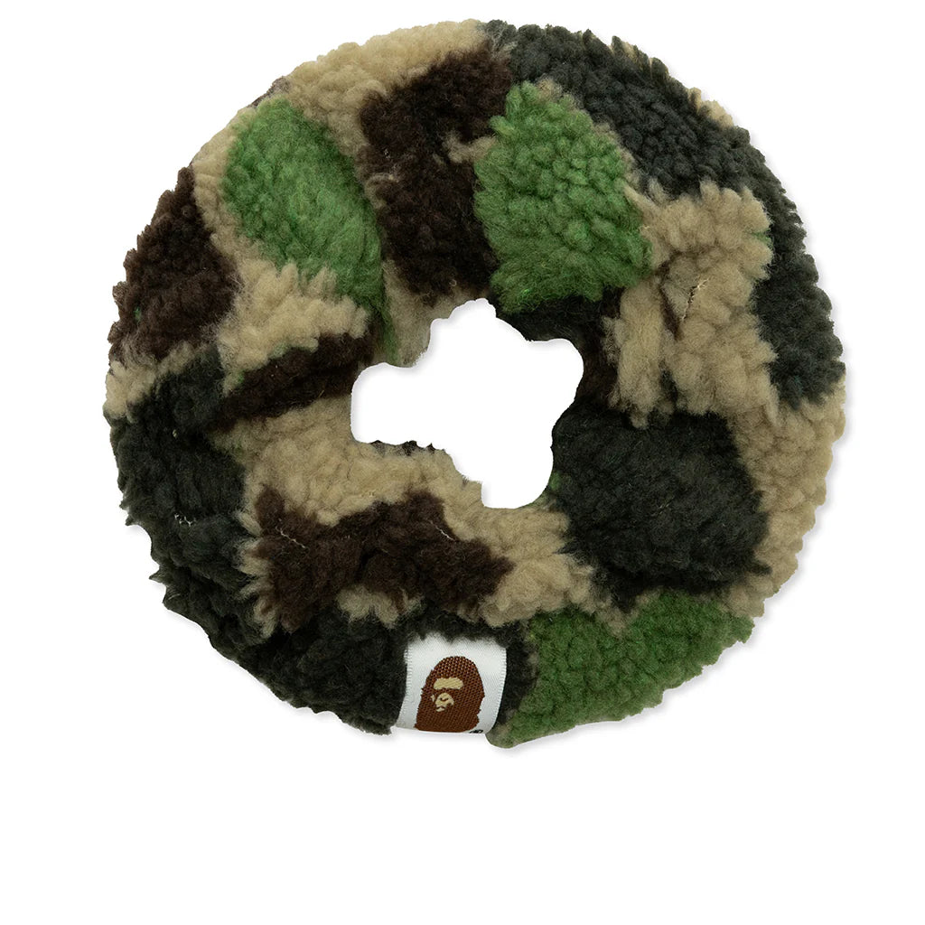 Abc Camo Boa Scrunchie Green