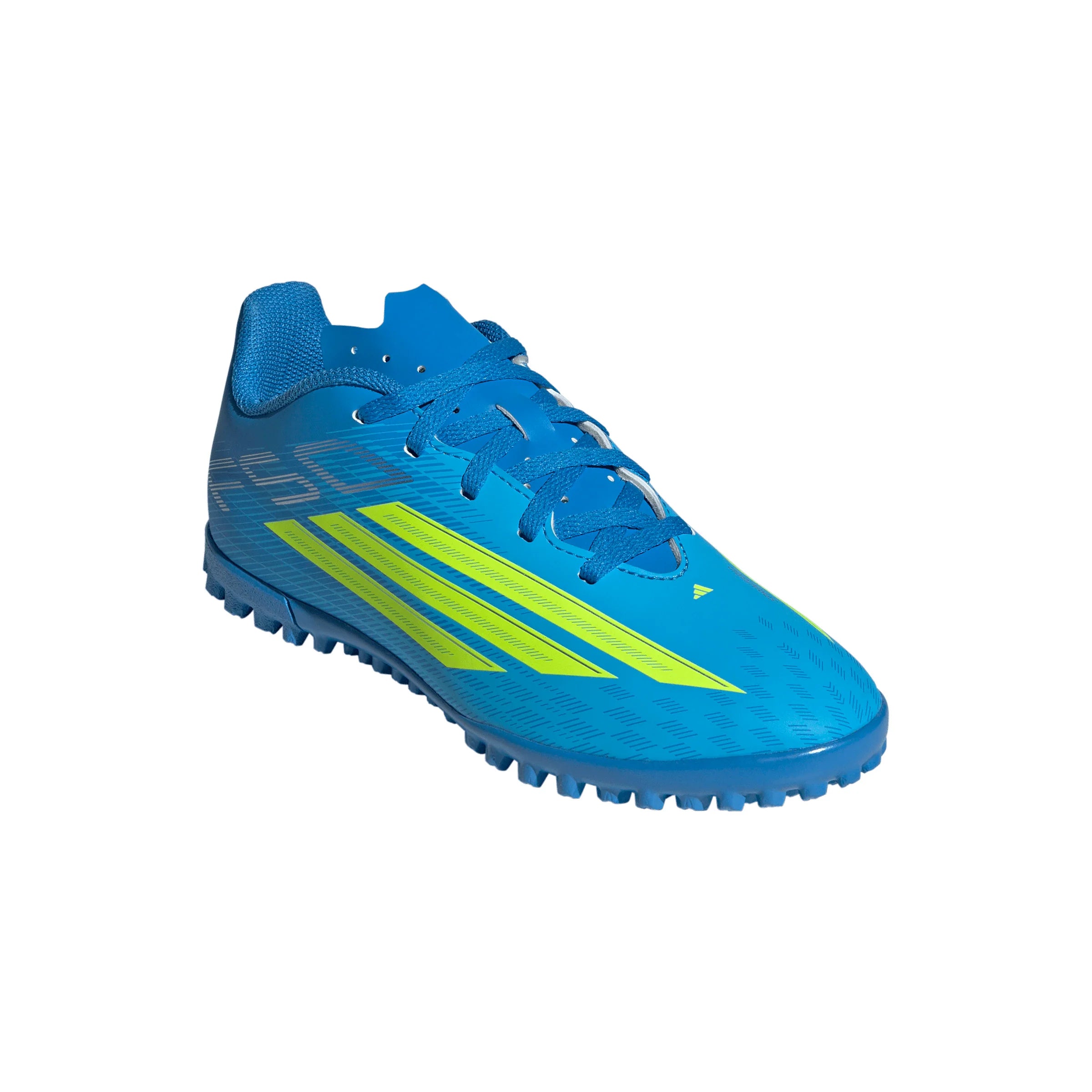 adidas F50 Club TF Turf Youth Soccer Cleats Blue Yellow Aqua