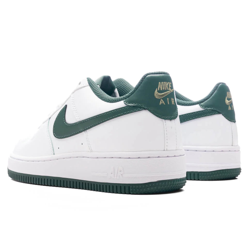 Air Force 1 GS White Vintage Green Oil Green