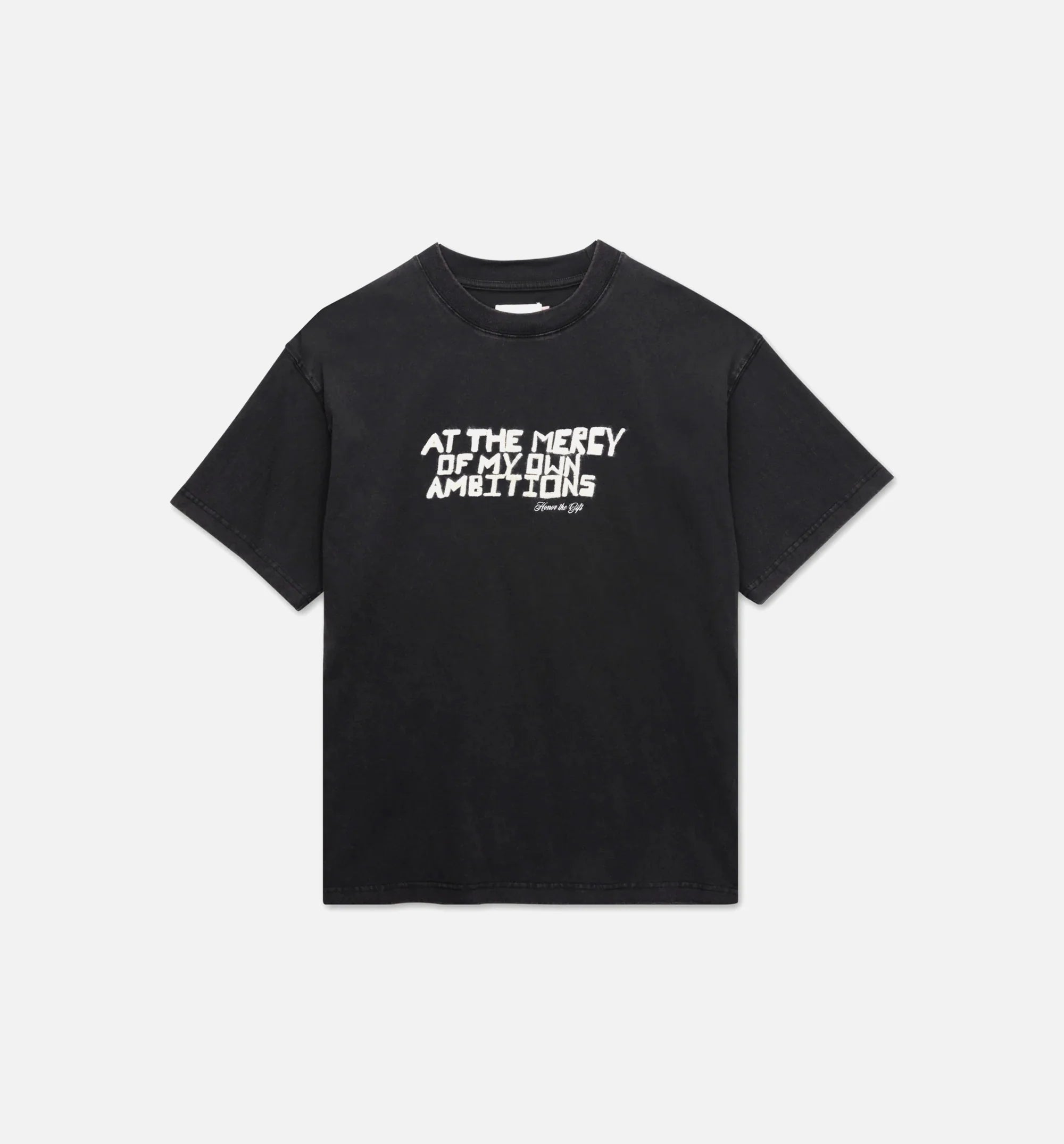 Ambitions Mens Short Sleeve Shirt Black White