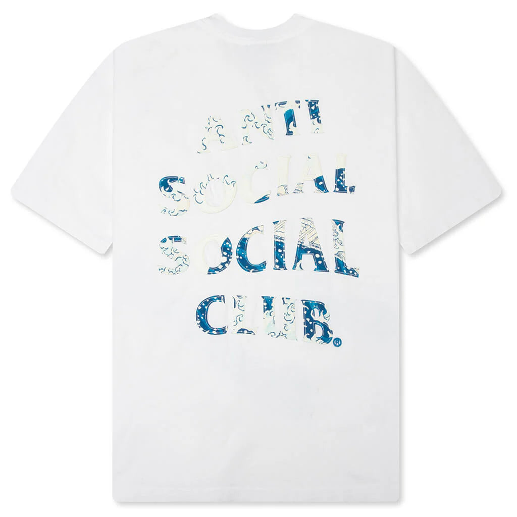 Tonkatsu Boro Wave Tee White