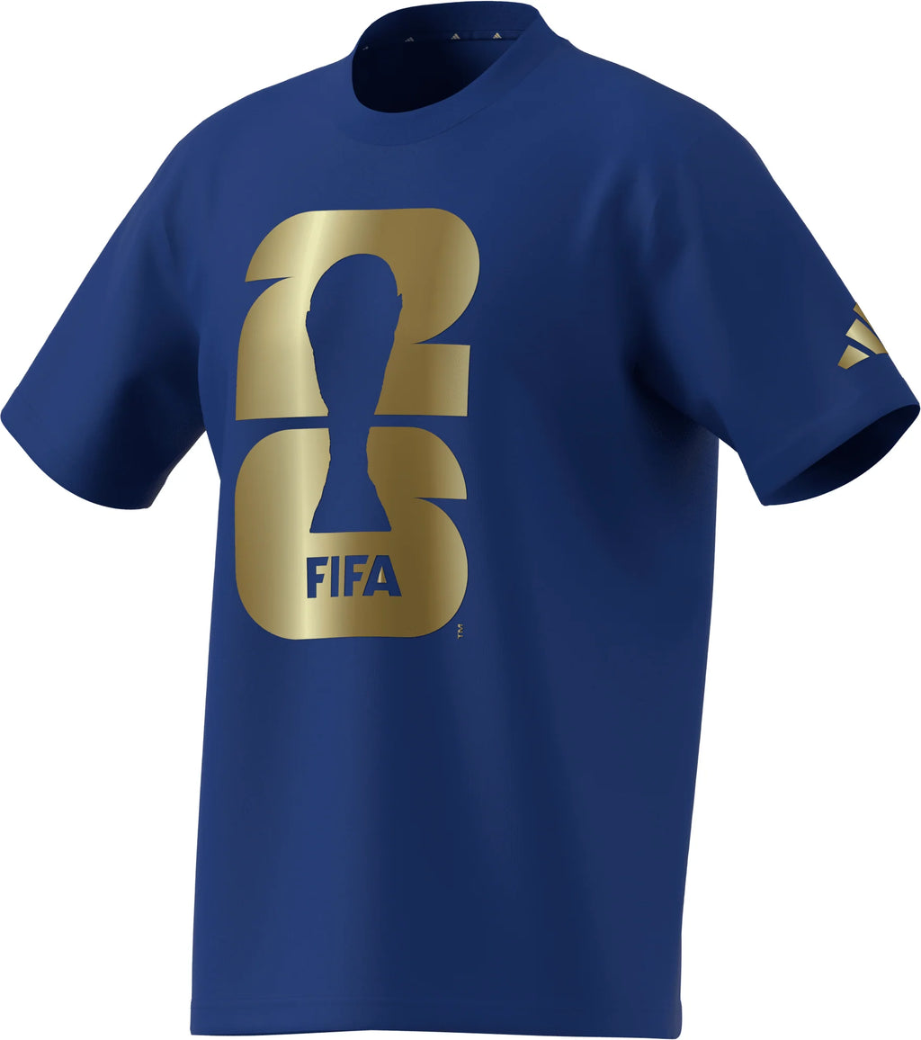adidas FIFA World Cup 2026 Official Emblem Mens Soccer T Shirt