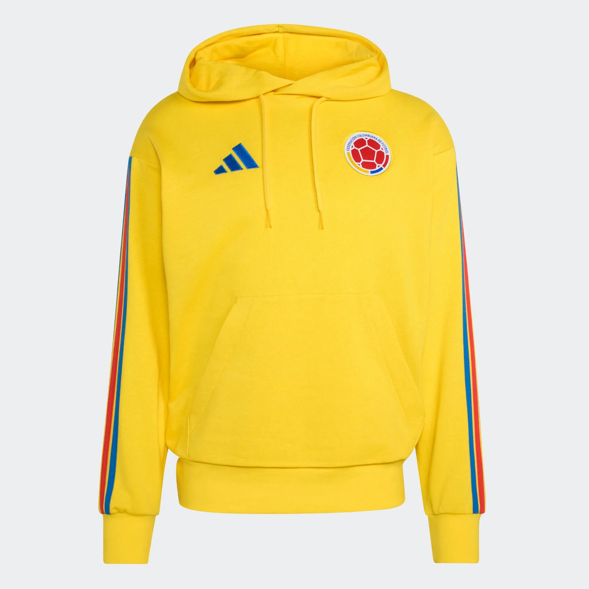 adidas Colombia DNA Soccer Fleece Hoodie Yellow