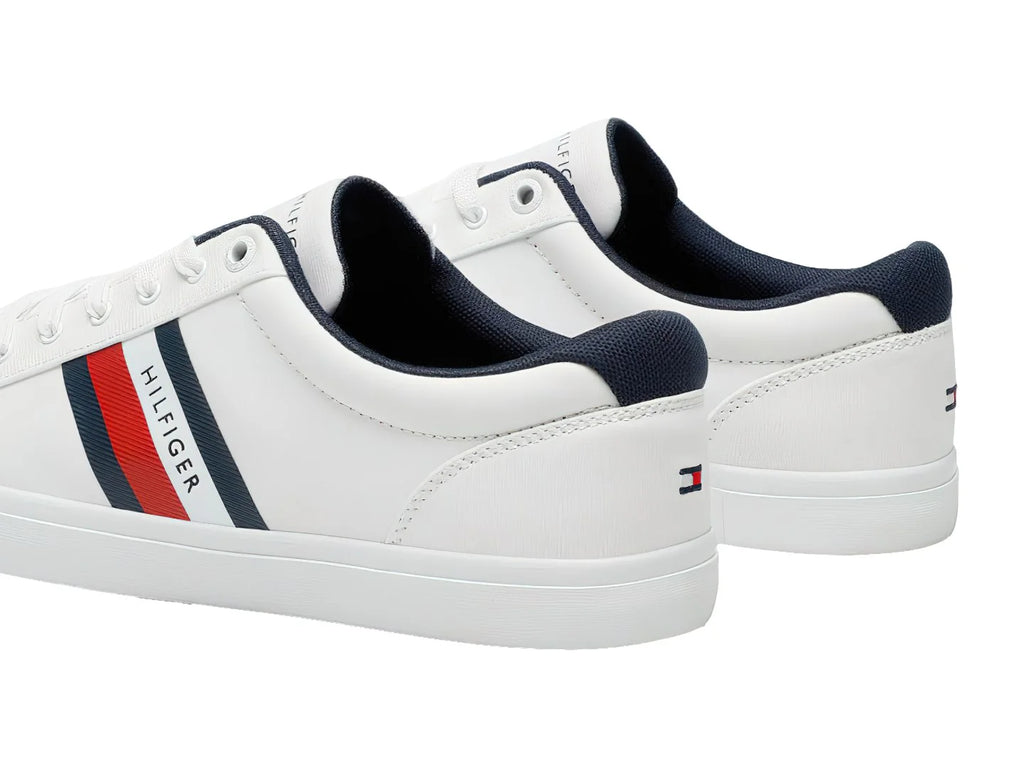 Tenis Tommy Hilfiger Essential Stripes Blanco para Hombre