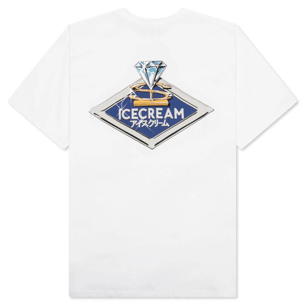 Ice Wagon S S Tee White