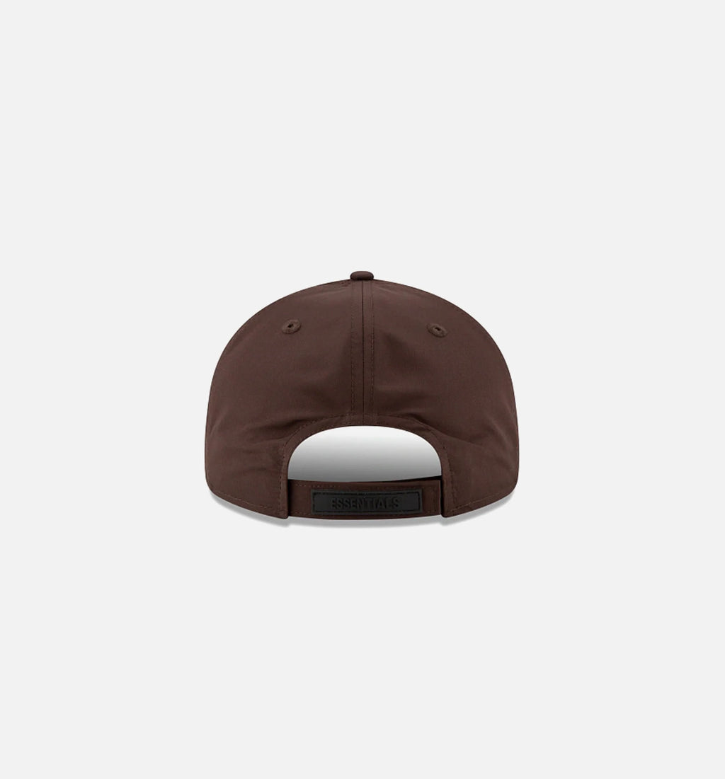 Walnut Fear Of God Essentials Retro Crown 9Fifty Strapback Mens Hat Brown