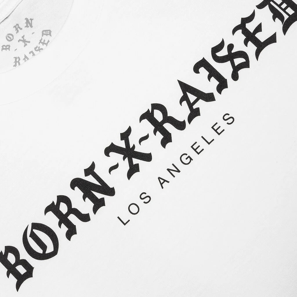 BxR Standard LA S S Tee White
