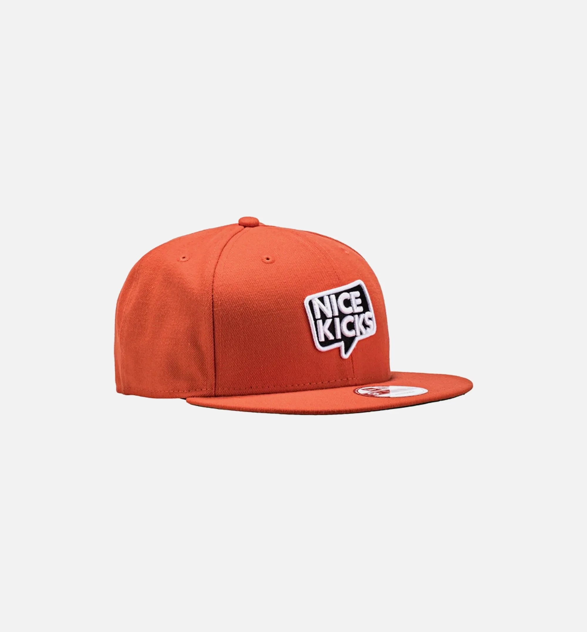 Nice Kicks X New Era Snapback Hat Giant Orange Black