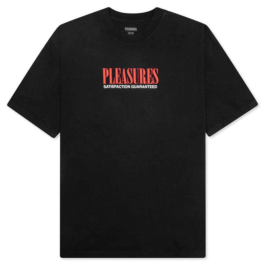 Satisfaction T Shirt Black